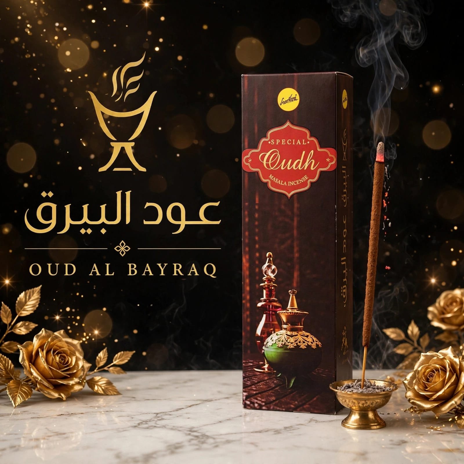أعواد بخور العود الفاخر